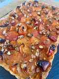 Tarte simple aux abricots éclats de pistaches 🍑