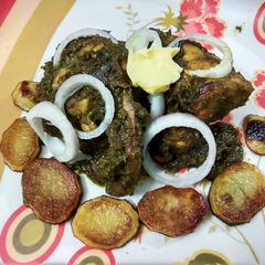 A picture of Chicken Cafreal.