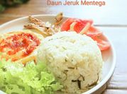 Gambar nasi daun jeruk mentega