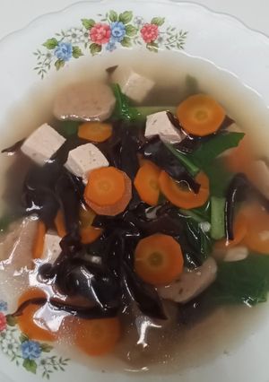 Foto resep Sop Jamur Kuping