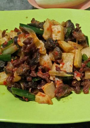 Foto resep Sambal ati kentang