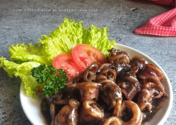 Cumi Goreng Asam