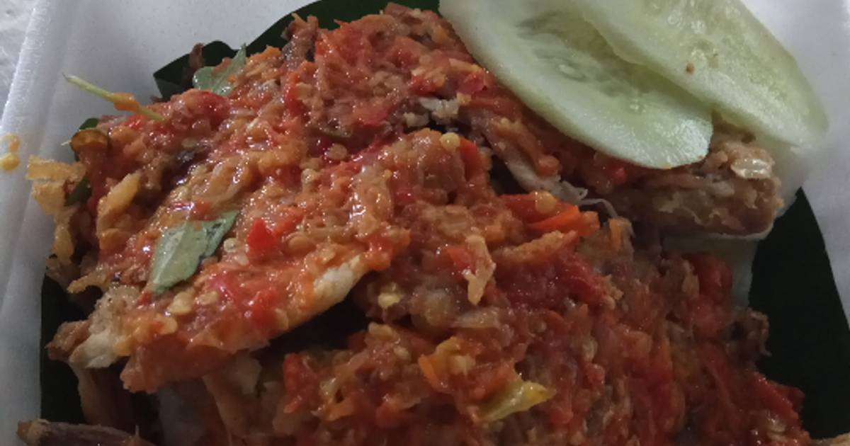 Resep Ayam Geprek Crispy Super Pedas Oleh Nung Cahya - Cookpad