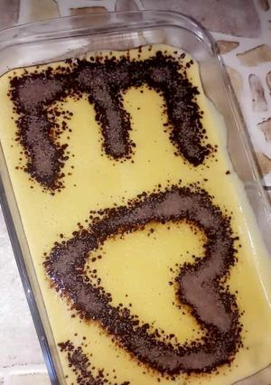 صورة لوصفة كيكة الشامواه