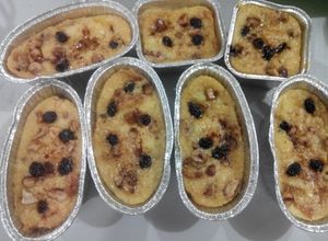 Foto resep Klappertaart kukus (puding roti keju kukus)
