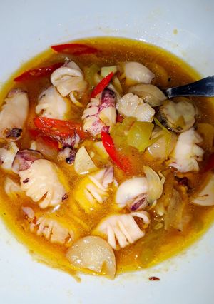Foto resep Cumi Jamur Kancing
