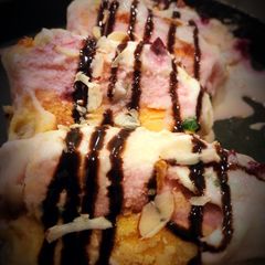 A picture of Cassata ice cream.