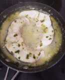 Congrio en salsa verde