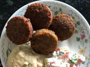 A picture of hummus tahini