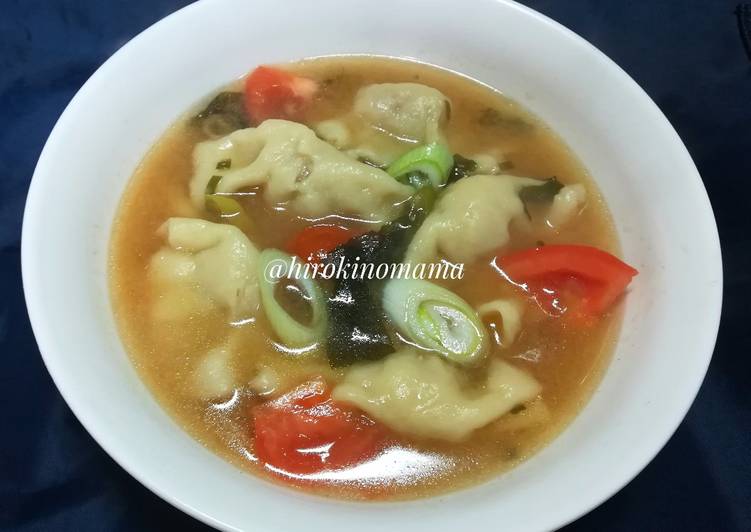 Resep Wonton Miso Soup, Menggugah Selera