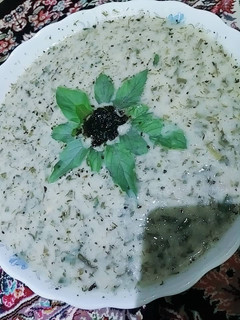 عکسی از دستور آش دوغ
