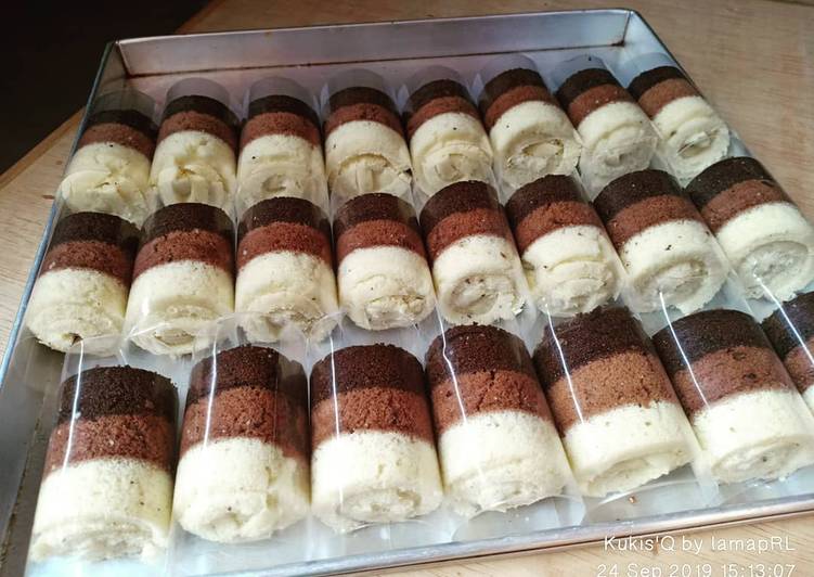 Cara Gampang Menyiapkan Bolu Gulung Mocca Coklat Mini yang Bikin Ngiler