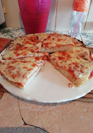 Una foto de Masa fácil para pizza