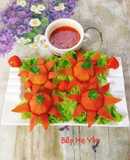 Cà chua nhồi thịt hấp