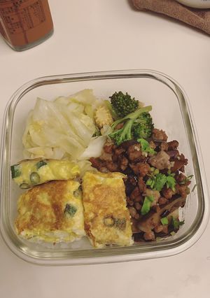 魚香茄子便當 的食譜成品照片