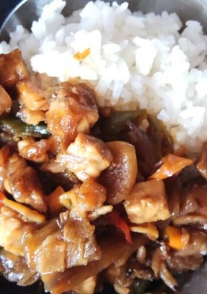 Foto resep Ricebowl ungker-ungker