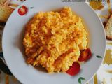 Risotto alla carota e formaggio spalmabile 🧀🔪