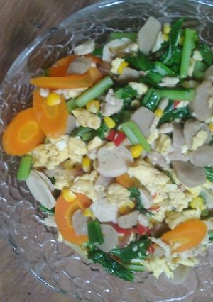 Foto resep Orak arik sayur saus tiram indehooyy...