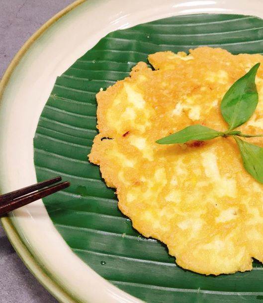 Hình của món Óc đậu chiên giòn.