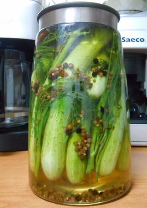 รูปของ แตงกวาดอง (เปรี้ยวน้อย) - Half Sour Dill Pickles