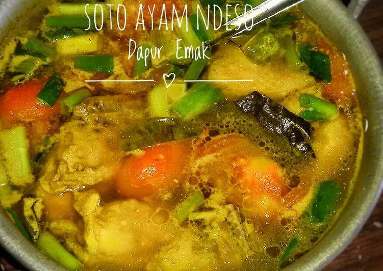 Resep Soto Ayam versi ndeso Yang Maknyuss