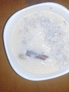 A picture of Rice pudding.