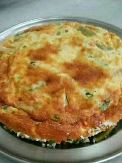Una foto de Pastel de verduras o pudín de verduras