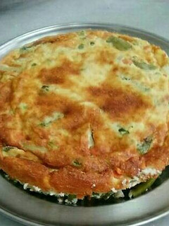 Una foto de Pastel de verduras o pudín de verduras