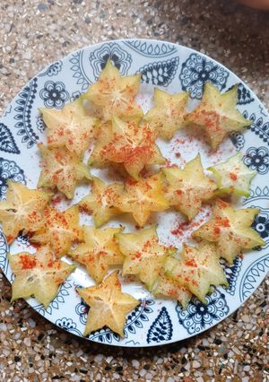A picture of Masala Star Fruit.
