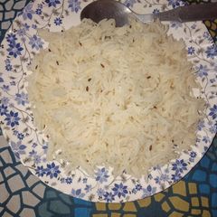 A picture of Jeera rice.