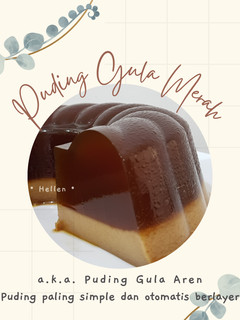 Foto resep Puding Gula Merah a.k.a. Puding Gula Aren