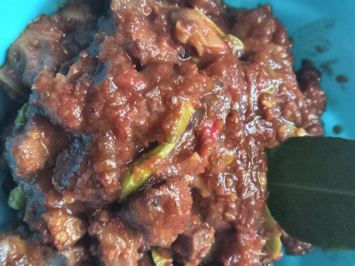 Cara Buat Sambel goreng pete pela ati Praktis