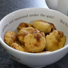 A picture of Okara Cookies with Caramelized Nuts.