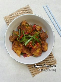 Foto resep Ayam Popcorn Goreng Bawang