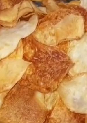 صورة لوصفة عمل الشيبس