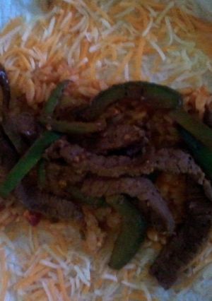 A picture of Loaded Fajitias.