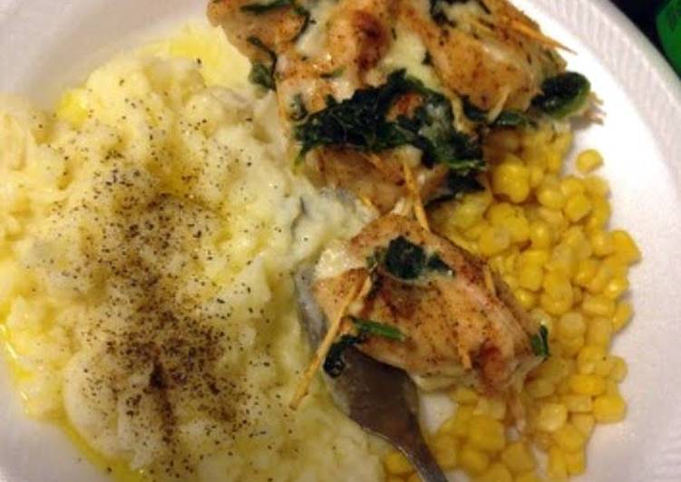 Simple Way to Make Any-night-of-the-week Aysha&#39;s stuffed chicken breast