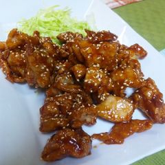 A picture of Sweet & Spicy Fried Chicken.