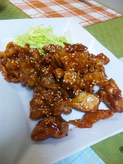 A picture of Sweet & Spicy Fried Chicken.