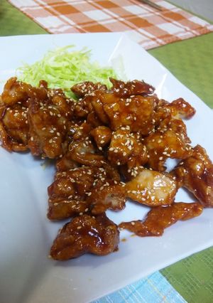 A picture of Sweet & Spicy Fried Chicken.