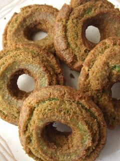 A picture of Superb Old-Fashioned Matcha Doughnuts.