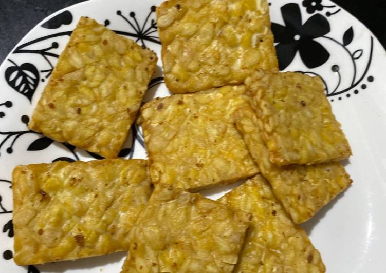 Tempe goreng bumbu racik
