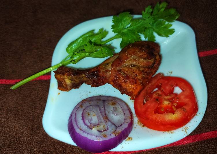 Tandoori Chicken in Microwave Oven