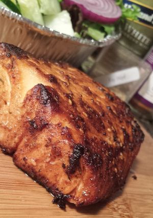 A picture of Blackened Salmon.