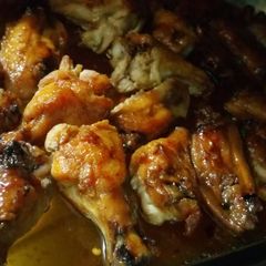 A picture of Sweet Yet Spicy Guava Bbq Wings.