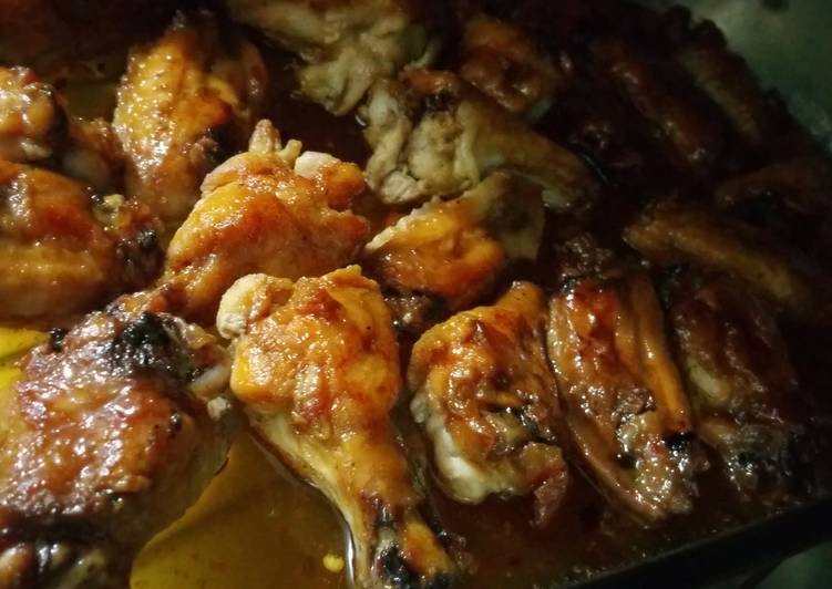 Recipe of Favorite Sweet Yet Spicy Guava Bbq Wings