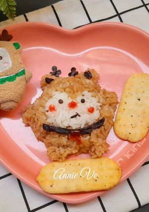 Hình của món Cơm bento cho ngày sinh nhật bé.