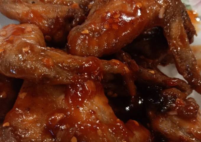 How to Prepare Super Quick Homemade Red hot wings