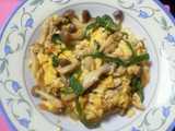 pepper egg stir fry