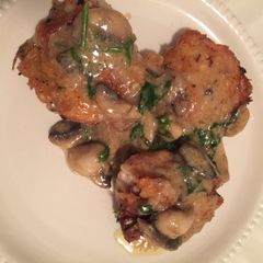 A picture of Chicken With Mushroom Sauce.